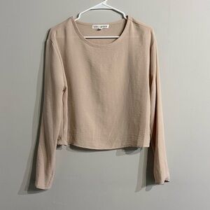 Lola Grace Neutral Long Sleeve Tee